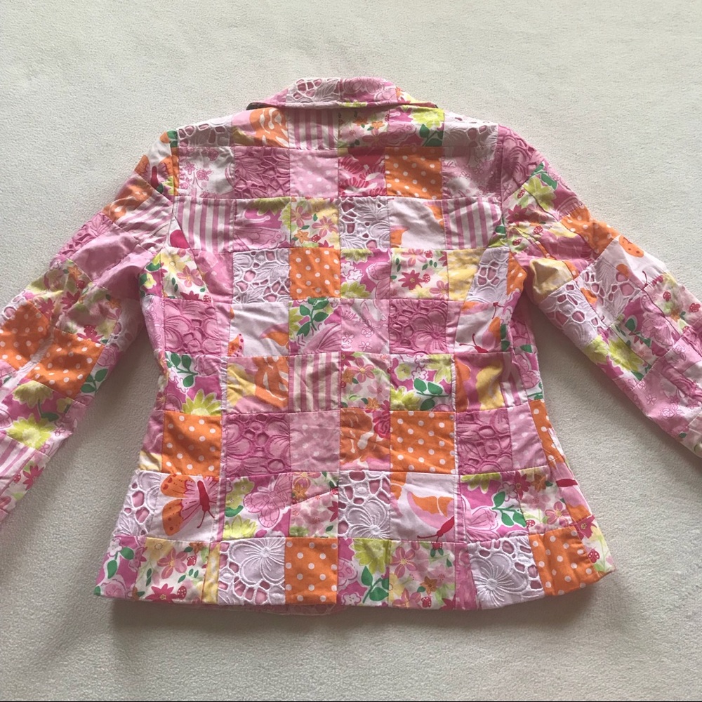 Lilly Pulitzer Patchwork Blazer - image 5